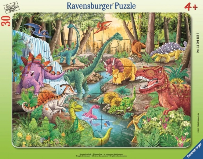 Пъзел Ravensburger Динозаври 30 части
