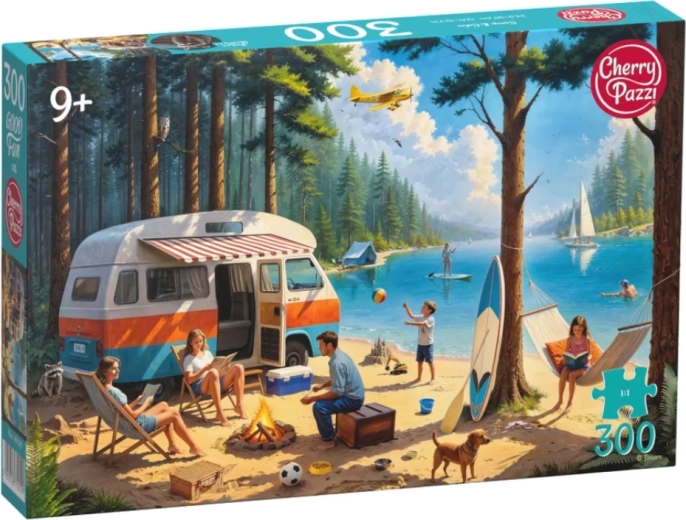 Cherry Pazzi Camping Puzzle 300 Pieces