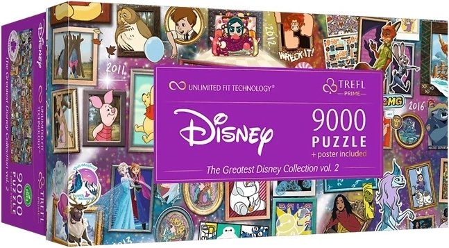 Trefl Disney пъзел 9000 части The Greatest Disney Collection Vol. 2