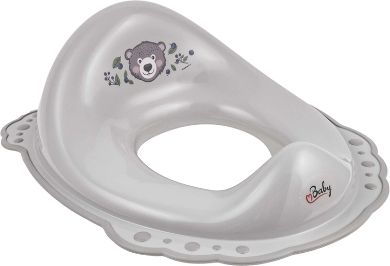 MALTEX non-slip toilet seat reducer The Nature Buddies hedgehog – Green