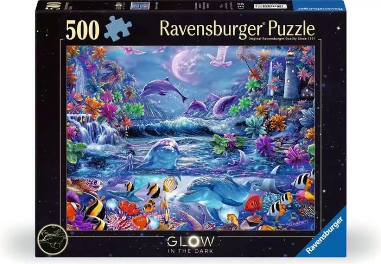 Ravensburger glow-in-the-dark puzzle Moonlight Magic 500 pieces