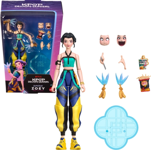 Mattel екшън фигурка Zoey KPop Demon Hunters HUNTR/X „How It’s Done“ – 1 бр.