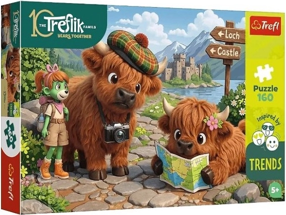Trefl Kids puzzle Cute Little Cow 160 pieces