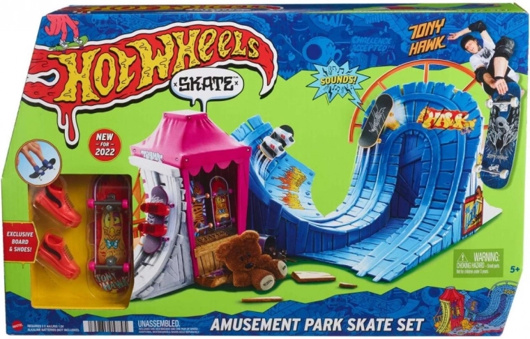 Hot Wheels Забавен скейтпарк комплект