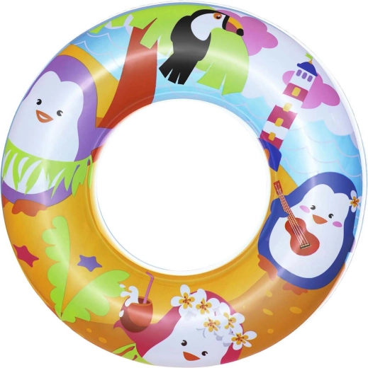 Colourful penguin design