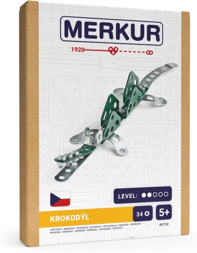 Merkur Mini Zoo – крокодил, 34 части