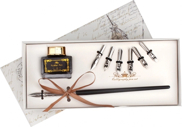 Calligraphy set in a box