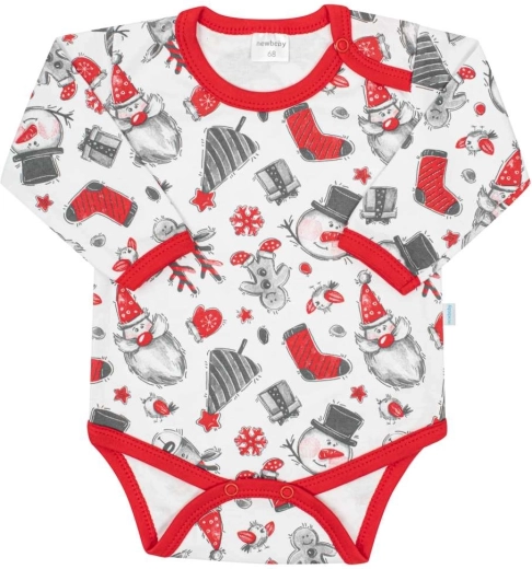 Infant long-sleeve bodysuit New Baby Christmas
