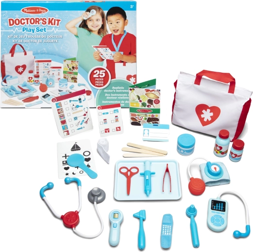 Детски лекарски комплект с аксесоари GET WELL DOCTOR