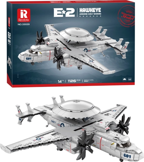 E-2C Hawkeye Early Warning Aircraft Building Set (1126 pieces)