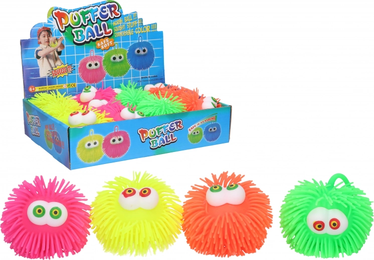 Squeezable Flashing Ball 10 cm