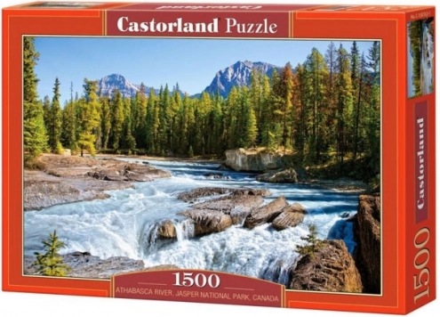 Пъзел 1500 части Athabasca River Jasper National Park