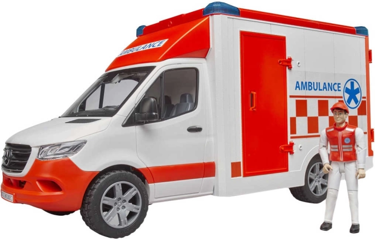 Линейка Mercedes-Benz Sprinter Bruder с медицински работник, светлини и звук