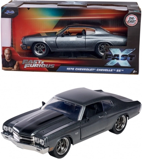 Модел на автомобил 1970 Chevrolet Chevelle SS от филма Бързи и яростни 1:24