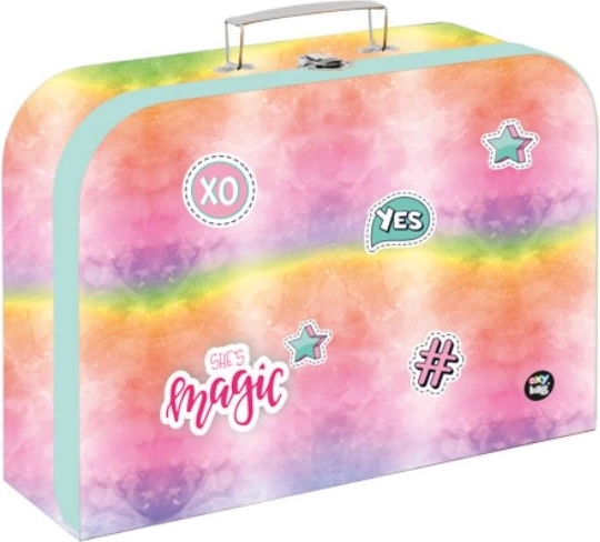 Children’s laminate suitcase Magic 34 cm
