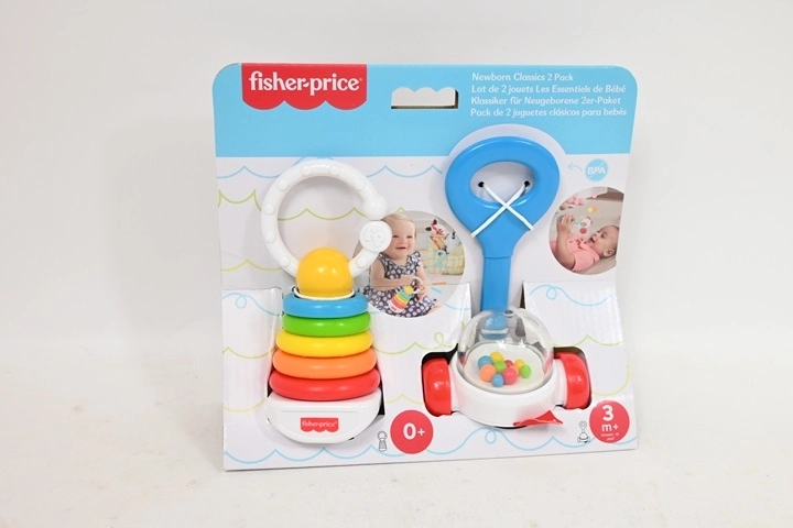Fisher-Price комплект дрънкалка и гризалка 2 бр.