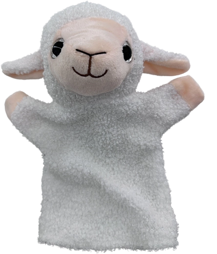 Plush Sheep Hand Puppet