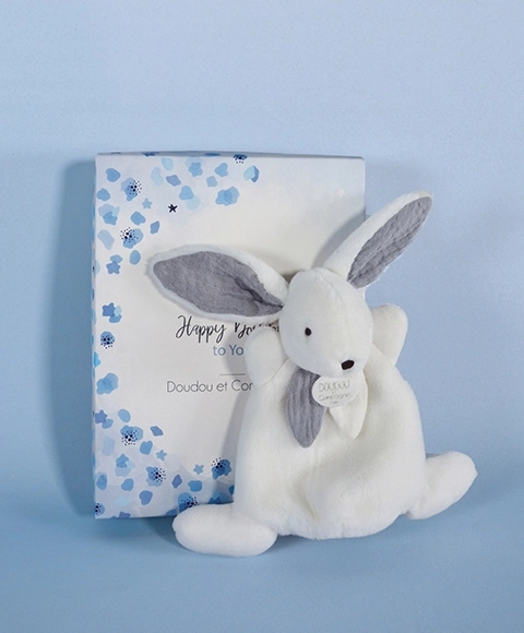 Doudou Плюшено зайче в подаръчна кутия