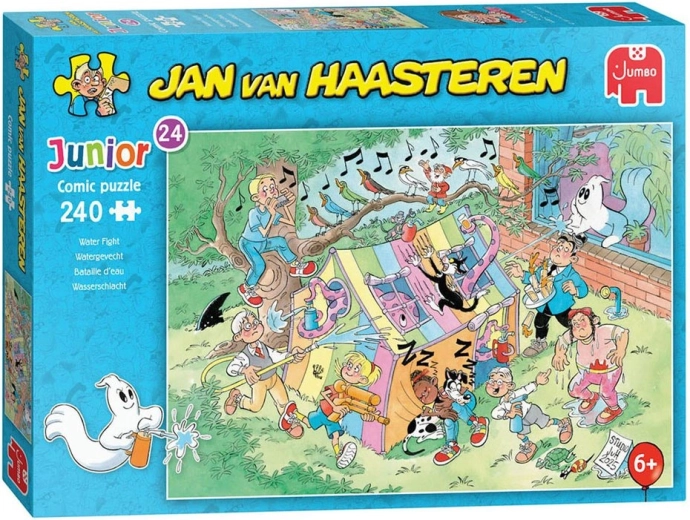 JUMBO пъзел Jan van Haasteren Junior Водна битка, 240 части