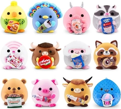 Плюшена играчка ZURU Snackles 20 см – случаен мотив