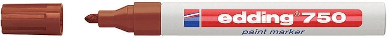 Лаков маркер edding 750, кафяв