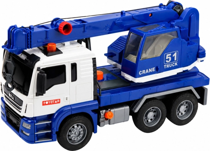 Crane cab rotates 180°