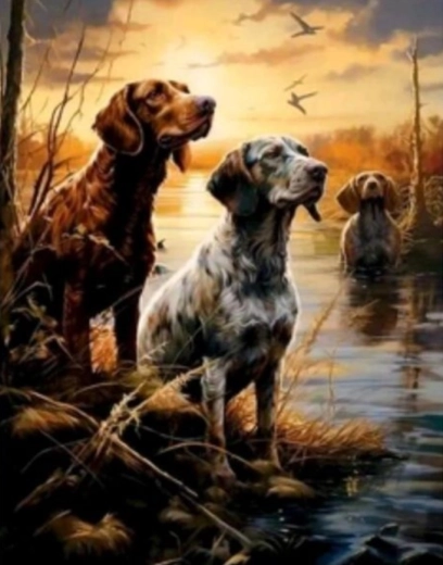 Диамантено рисуване „Блата“ 30 × 40 см