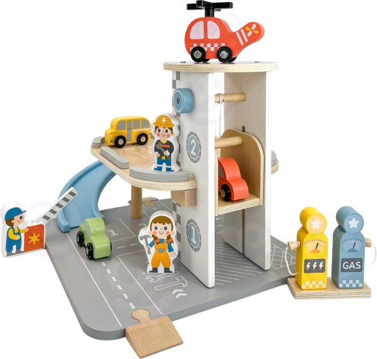 Многоетажен гараж с хелипорт