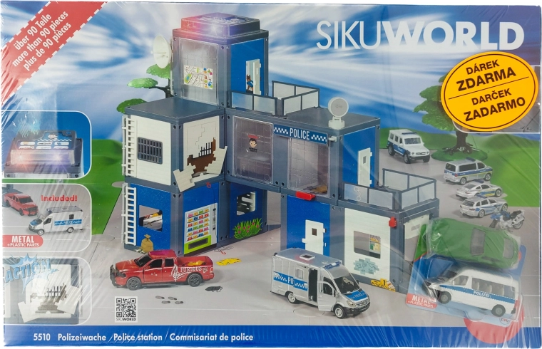 Siku World полицейски участък с подаръци – лимитирано издание