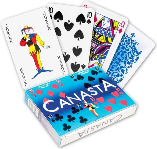 Canasta Playing Cards in a Paper Box