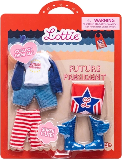 Lottie Outfit President for Dolls