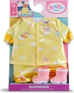 Baby Born deluxe дъждовен комплект за кукла 43 см