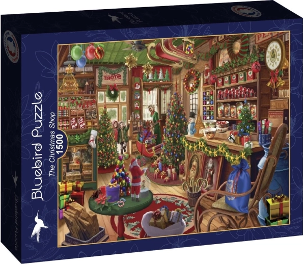 Bluebird puzzle Christmas Shop 1500 pieces