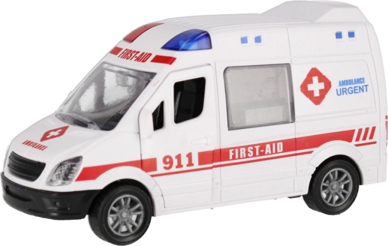 FIRST-AID ambulance – ready to respond
