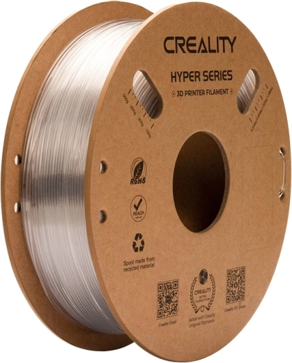 Филамент Creality Hyper PETG прозрачен 1,75 мм