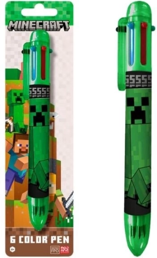 Шестцветна химикалка Minecraft