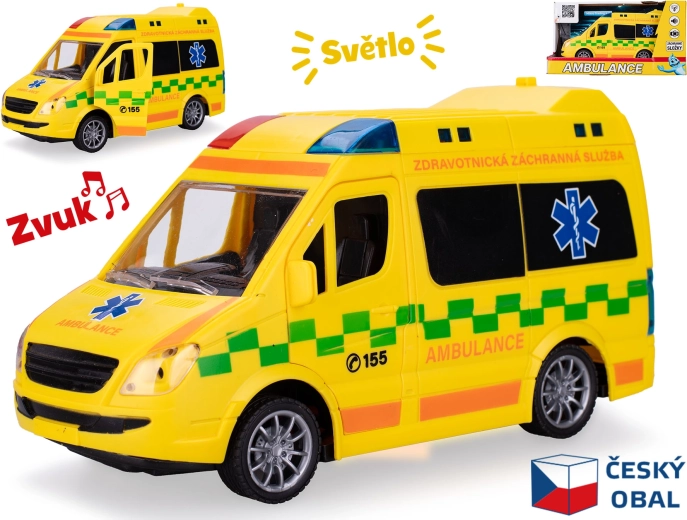 Авто линейка CZ 1:20 със светлини и звуци с инерция