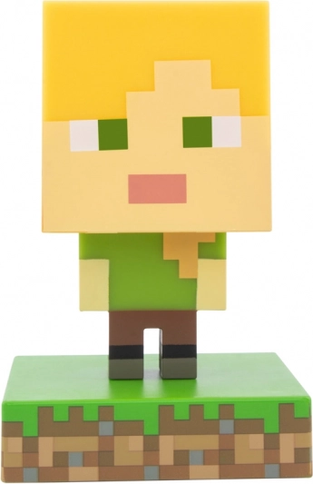 Illuminated Figure Alex from Minecraft
