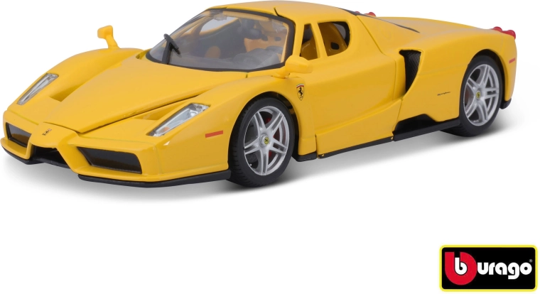 Метален модел на кола 1:24 Ferrari Enzo – жълт