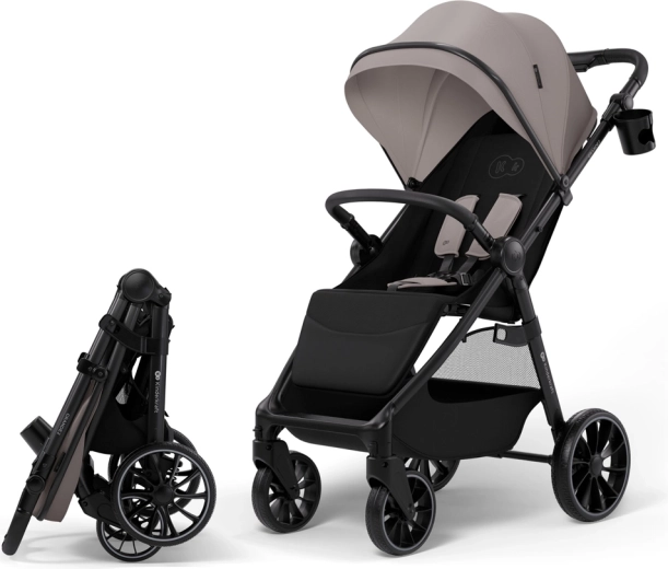 Спортна количка Kinderkraft Grande 2 – Пясъчно бежово