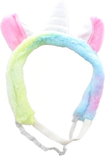 Super-soft headband with unicorn horn