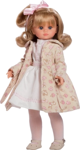 Luxury children's doll girl BERBESA Flora 42 cm