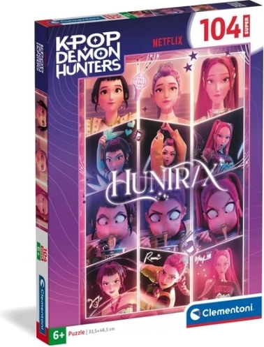 Пъзел Clementoni Super K-Pop Demon Hunters – 104 части