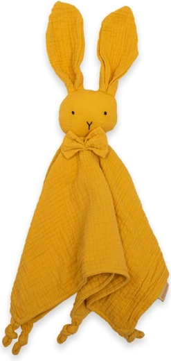 Muslin comforter New Baby Rabbit mustard