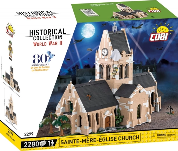 Тухлената църква в Sainte-Mère-Église