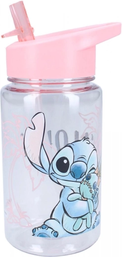 Vadobag plastic bottle Lilo & Stitch with straw 600 ml - 1 piece