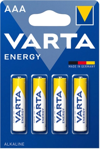 Alkaline batteries AAA LR03 VARTA Energy 4 pcs
