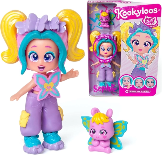 KookyLoos Pet Party Sophie – колекционерска кукла с животинче