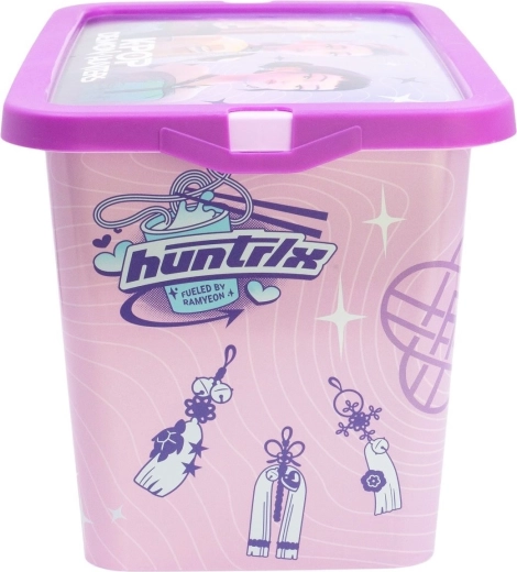 Stylish purple design K-pop: Demon Hunters