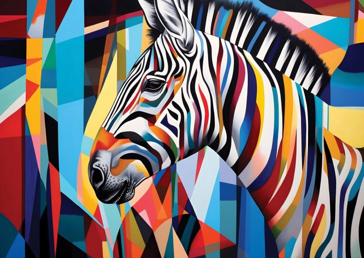 Zebra Puzzle 1000 Pieces
